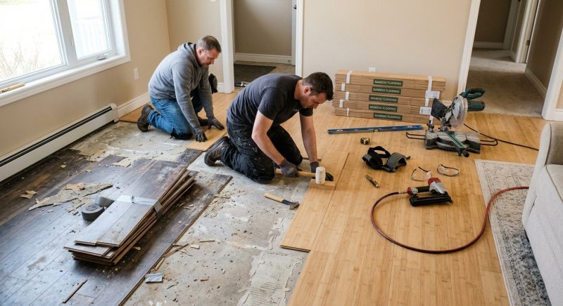 Bamboo Flooring Installation in Harrisburg, PA