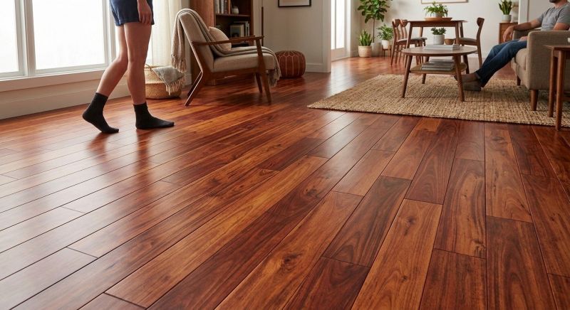 Cherry Floor Installation in Liverpool, PA