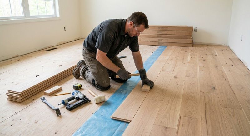 Hardwood Floor Installation in Etters, PA