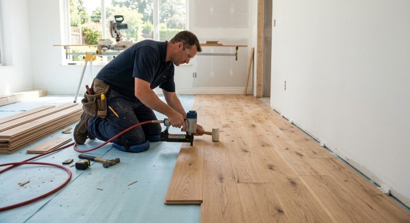 Hardwood Floor Installation in Hershey, PA