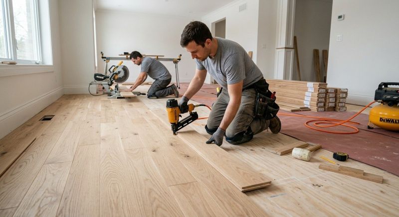 Hardwood Floor Installation in Harrisburg, PA
