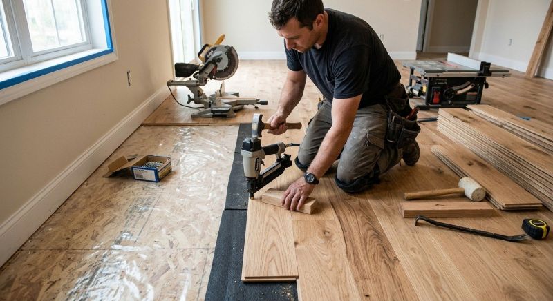 Hardwood Floor Installation in New Bloomfield, PA