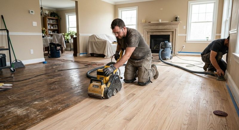 Hardwood Floor Renovation in Harrisburg, PA