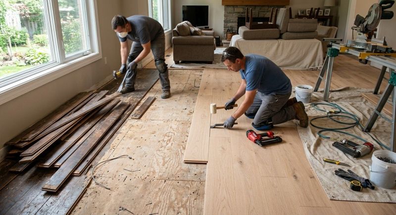 Hardwood Replacement in Harrisburg, PA