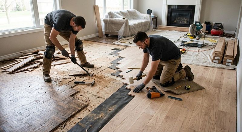 Hardwood Replacement in Mount Joy, PA
