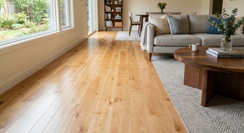 Maple Flooring Installation in Hershey, PA