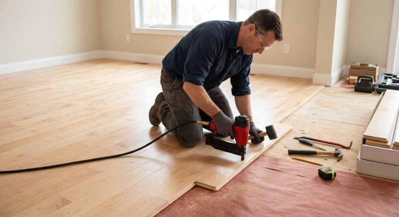 Maple Flooring Installation in Mount Joy, PA