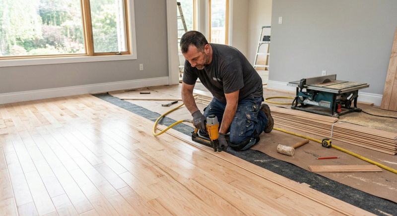 Maple Flooring Installation in Palmyra, PA