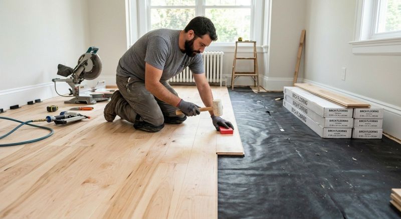 Maple Flooring Installation in Palmyra, PA