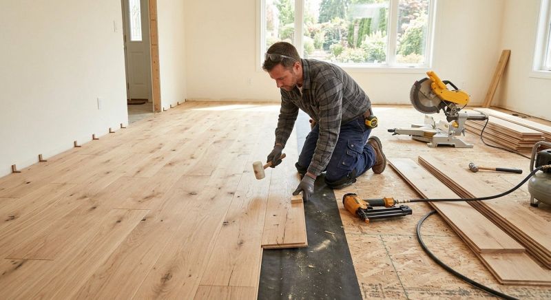 Oak Floor Installation in Dauphin County, PA