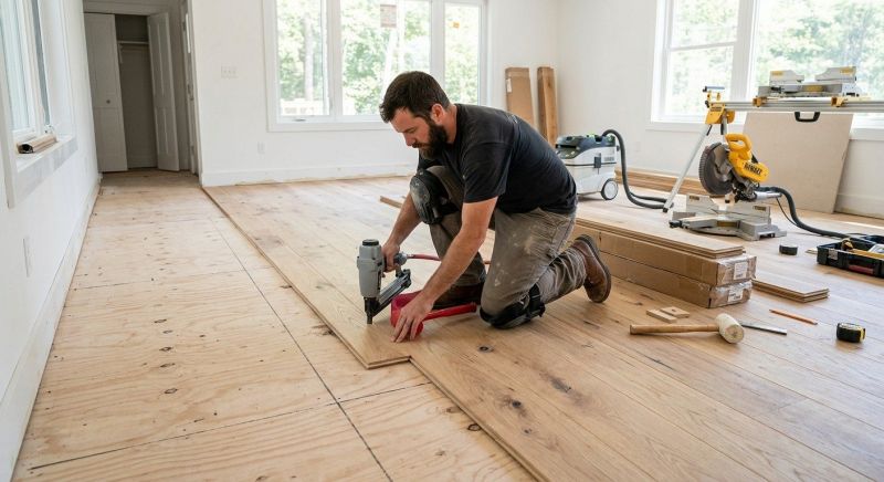 Oak Floor Installation in Dauphin County, PA