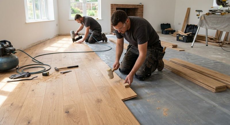 Oak Floor Installation in Lebanon, PA