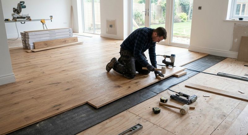 Oak Floor Installation in Harrisburg, PA