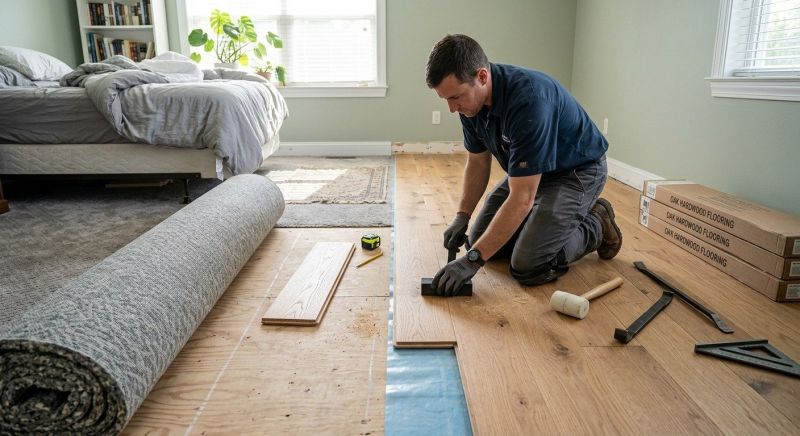 Oak Floor Replacement in Harrisburg, PA