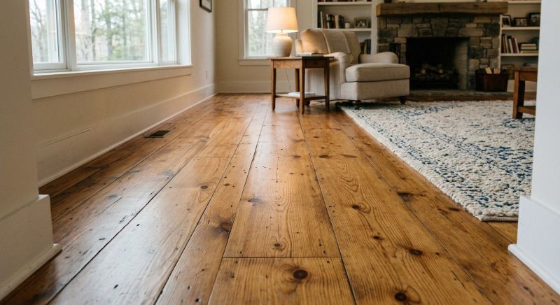 Pine Floor Installation in Harrisburg, PA