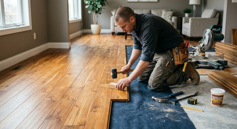 Teak Flooring Installation in Harrisburg, PA