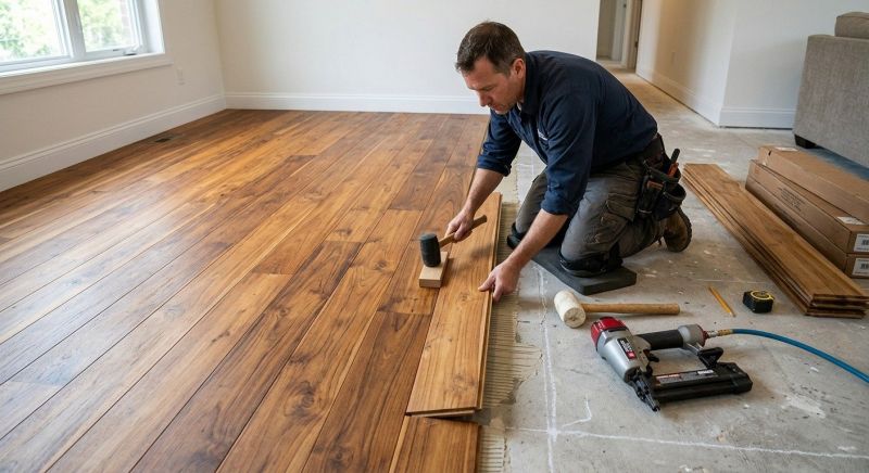 Teak Flooring Installation in Harrisburg, PA