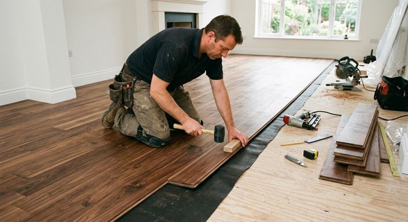 Walnut Flooring Installation in Harrisburg, PA